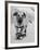 Dog Riding Skateboard-Bettmann-Framed Photographic Print