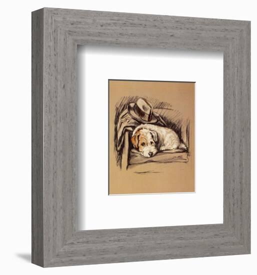 Dog's Life I-Mac-Framed Art Print