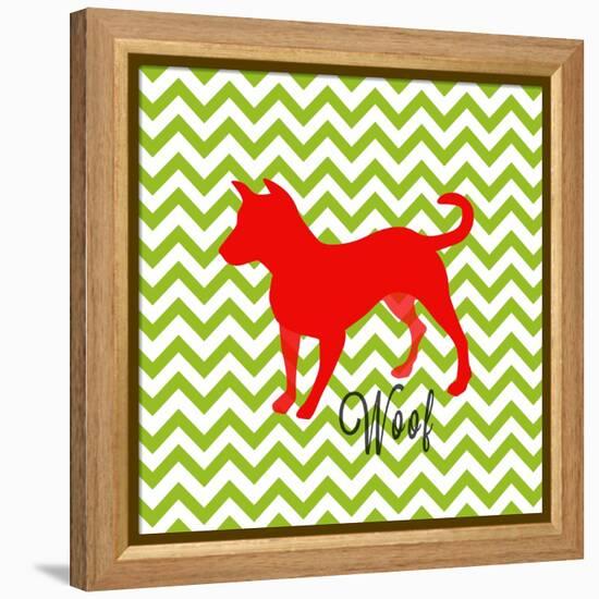 Dog Says IV-SD Graphics Studio-Framed Stretched Canvas