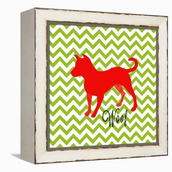 Dog Says IV-SD Graphics Studio-Framed Stretched Canvas