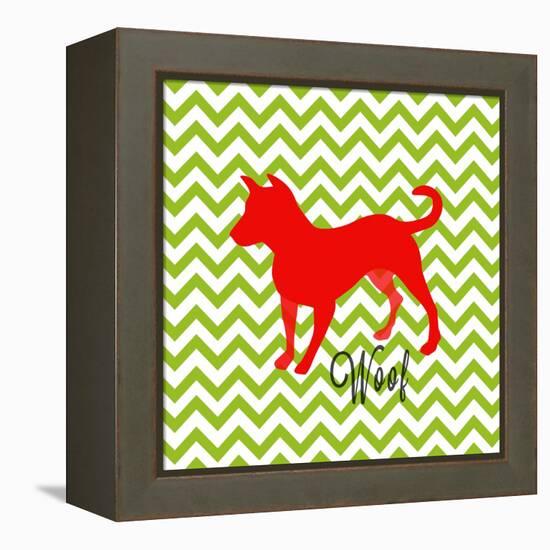 Dog Says IV-SD Graphics Studio-Framed Stretched Canvas