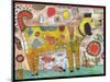 Dog Sea Fish Color-Jill Mayberg-Mounted Giclee Print