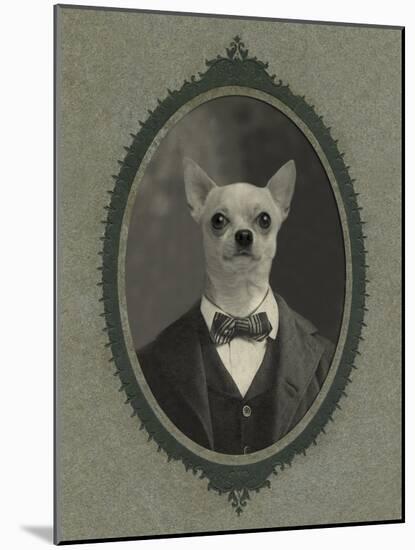 Dog Series #1-J Hovenstine Studios-Mounted Giclee Print