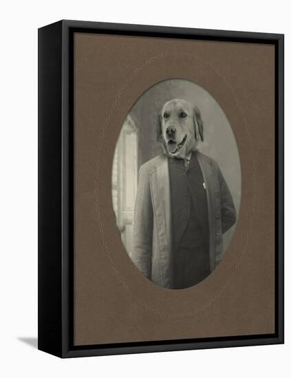 Dog Series #2-J Hovenstine Studios-Framed Premier Image Canvas