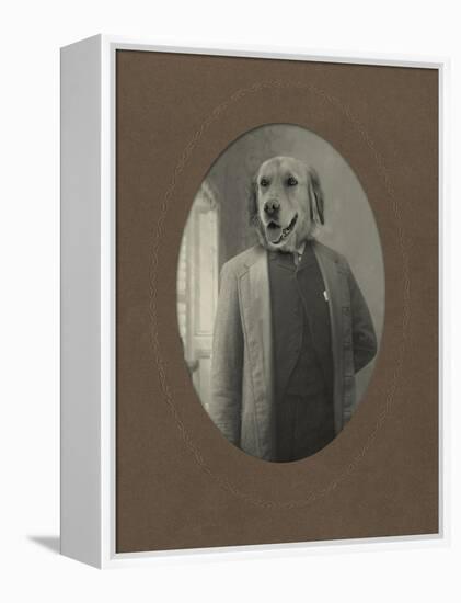 Dog Series #2-J Hovenstine Studios-Framed Premier Image Canvas
