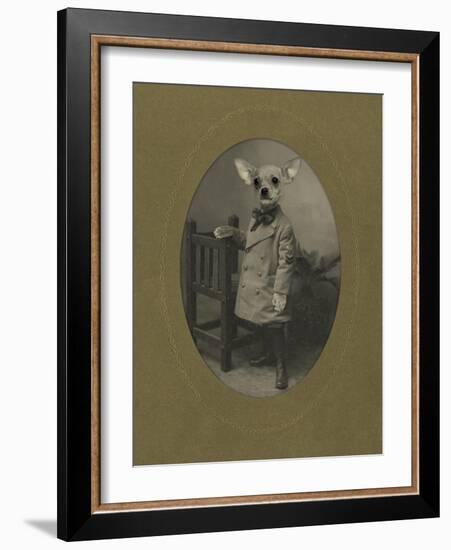 Dog Series #3-J Hovenstine Studios-Framed Giclee Print