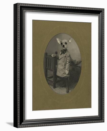 Dog Series #3-J Hovenstine Studios-Framed Giclee Print