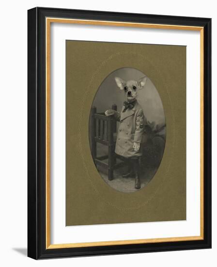 Dog Series #3-J Hovenstine Studios-Framed Giclee Print