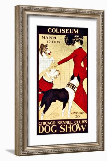 Dog Show-null-Framed Giclee Print