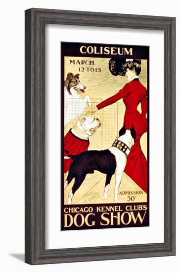 Dog Show-null-Framed Giclee Print