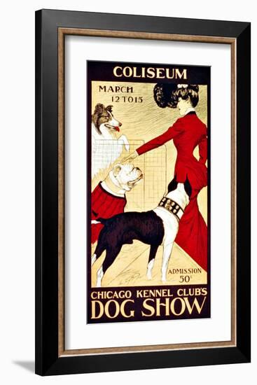 Dog Show-null-Framed Giclee Print