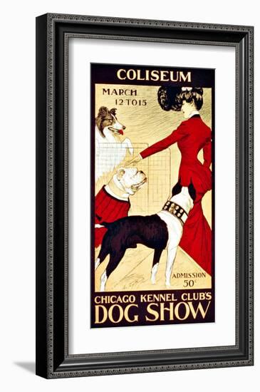 Dog Show-null-Framed Giclee Print