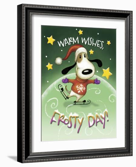 Dog Skater-Margaret Wilson-Framed Giclee Print
