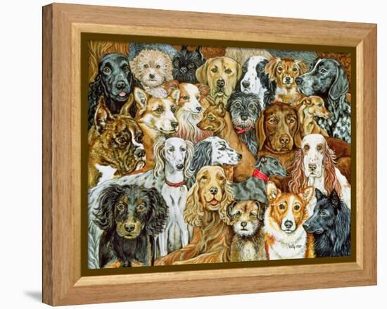 Dog Spread, 1989-Ditz-Framed Premier Image Canvas