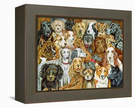 Dog Spread, 1989-Ditz-Framed Premier Image Canvas