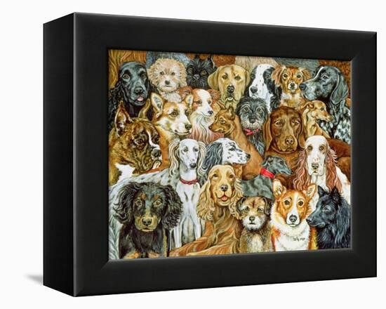 Dog Spread, 1989-Ditz-Framed Premier Image Canvas