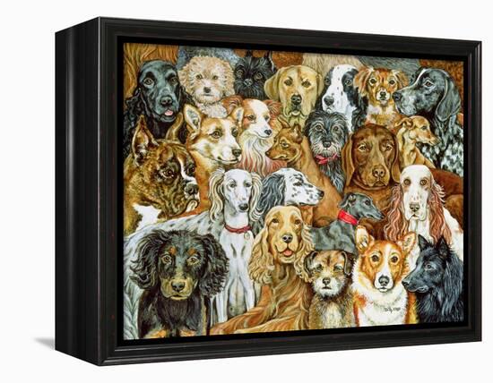 Dog Spread, 1989-Ditz-Framed Premier Image Canvas