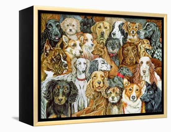 Dog Spread, 1989-Ditz-Framed Premier Image Canvas