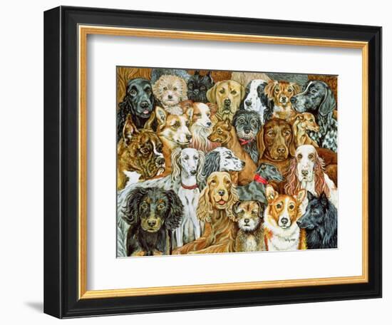 Dog Spread, 1989-Ditz-Framed Giclee Print