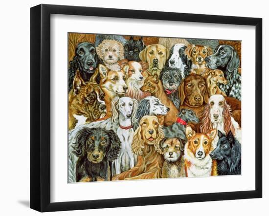 Dog Spread, 1989-Ditz-Framed Giclee Print