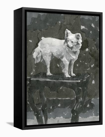 Dog Study III-Stellar Design Studio-Framed Stretched Canvas