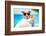 Dog Summer Vacation-Javier Brosch-Framed Photographic Print