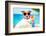 Dog Summer Vacation-Javier Brosch-Framed Photographic Print