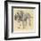 Dog Trained to Fetch His Master's Hat-Cecil Aldin-Framed Art Print