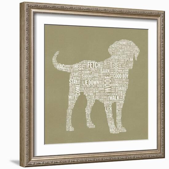 Dog Type 1A-Stella Bradley-Framed Premium Giclee Print