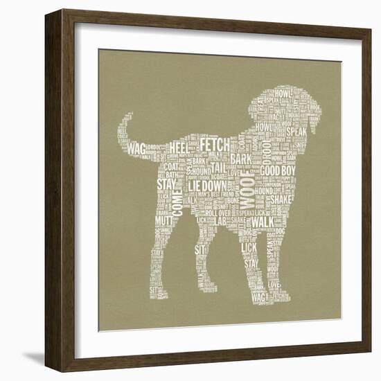 Dog Type 1A-Stella Bradley-Framed Premium Giclee Print