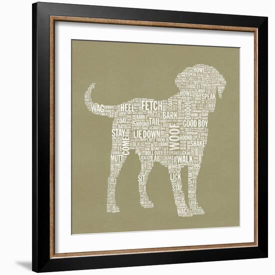 Dog Type 1A-Stella Bradley-Framed Premium Giclee Print