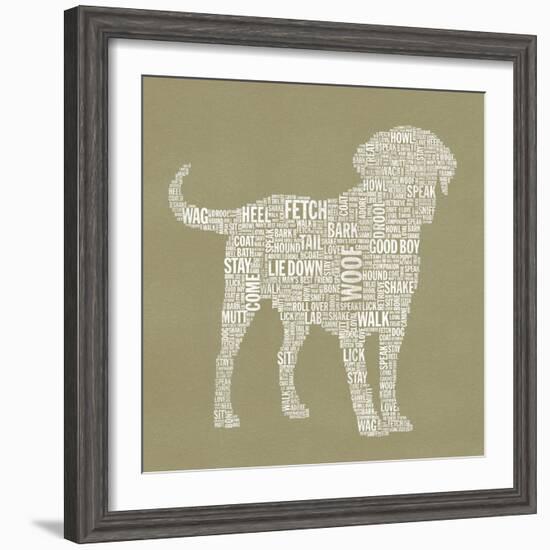 Dog Type 1A-Stella Bradley-Framed Giclee Print