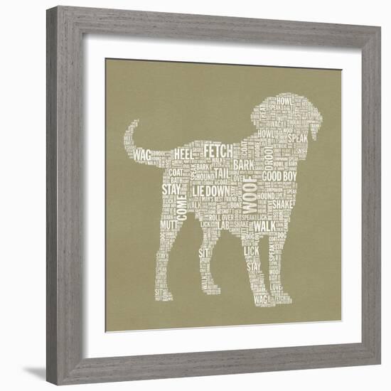 Dog Type 1A-Stella Bradley-Framed Giclee Print