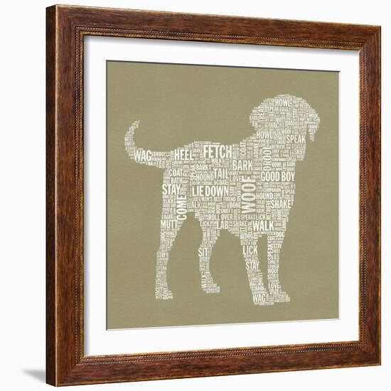 Dog Type 1A-Stella Bradley-Framed Giclee Print