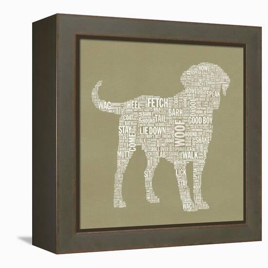 Dog Type 1A-Stella Bradley-Framed Premier Image Canvas