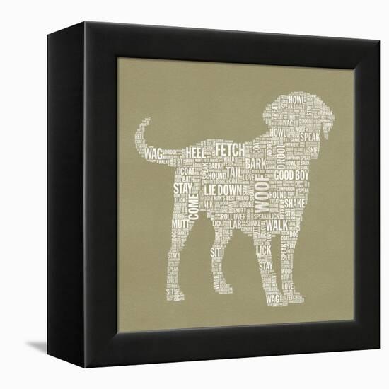 Dog Type 1A-Stella Bradley-Framed Premier Image Canvas