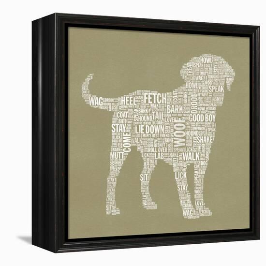 Dog Type 1A-Stella Bradley-Framed Premier Image Canvas