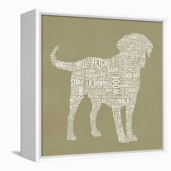 Dog Type 1A-Stella Bradley-Framed Premier Image Canvas