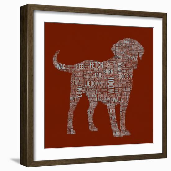 Dog Type 1C-Stella Bradley-Framed Giclee Print