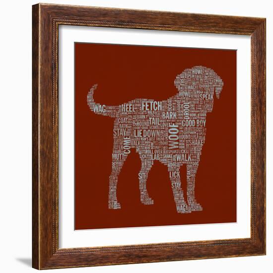 Dog Type 1C-Stella Bradley-Framed Giclee Print