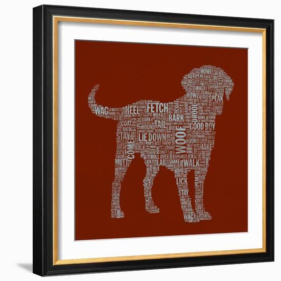 Dog Type 1C-Stella Bradley-Framed Giclee Print