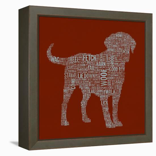 Dog Type 1C-Stella Bradley-Framed Premier Image Canvas