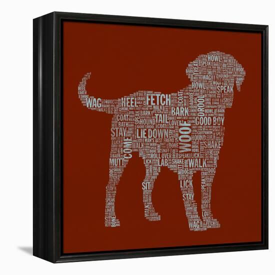 Dog Type 1C-Stella Bradley-Framed Premier Image Canvas