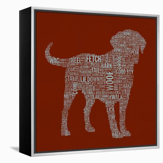 Dog Type 1C-Stella Bradley-Framed Premier Image Canvas