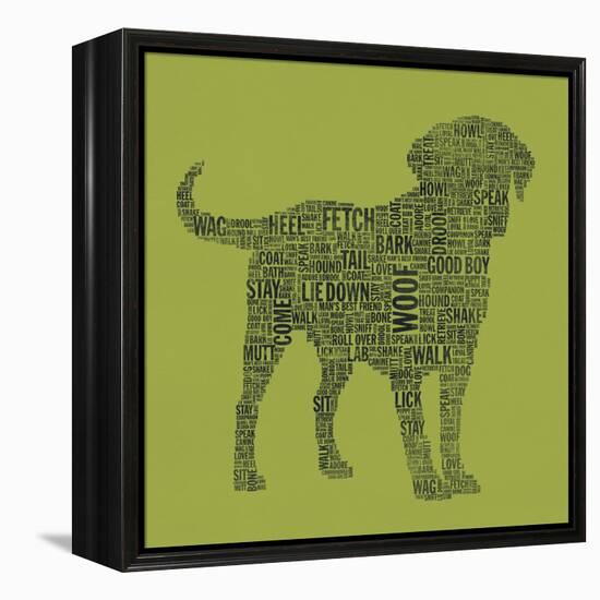 Dog Type 1D-Stella Bradley-Framed Premier Image Canvas
