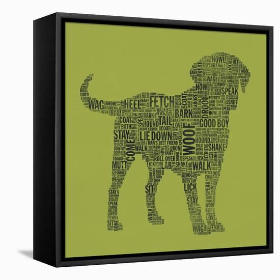 Dog Type 1D-Stella Bradley-Framed Premier Image Canvas