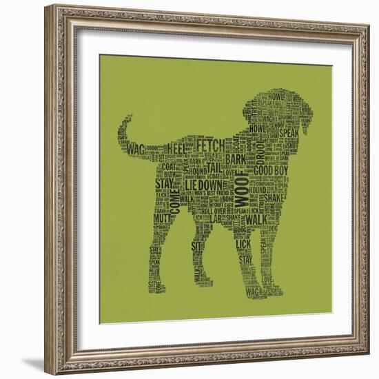 Dog Type 1D-Stella Bradley-Framed Giclee Print