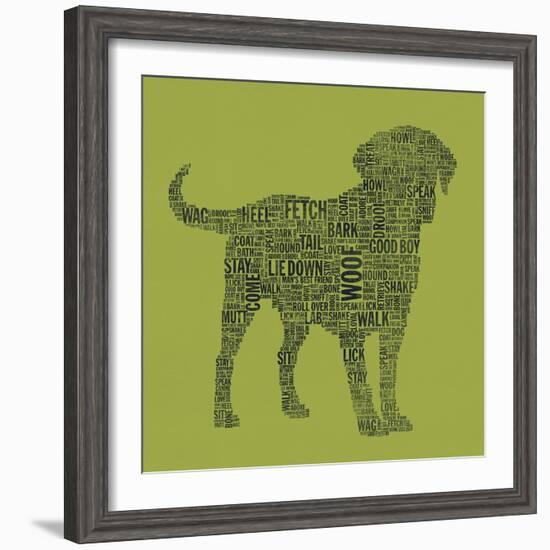 Dog Type 1D-Stella Bradley-Framed Giclee Print