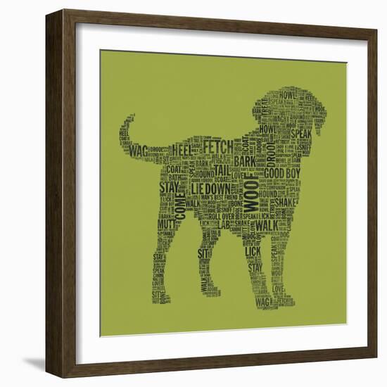 Dog Type 1D-Stella Bradley-Framed Giclee Print