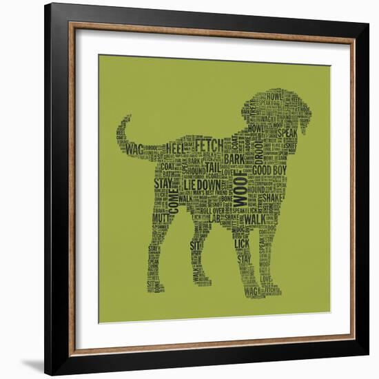 Dog Type 1D-Stella Bradley-Framed Giclee Print